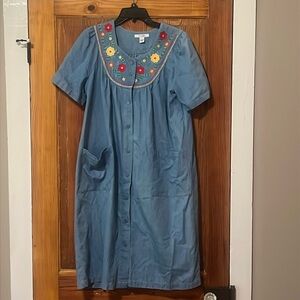 Go Softly Patio denim dress